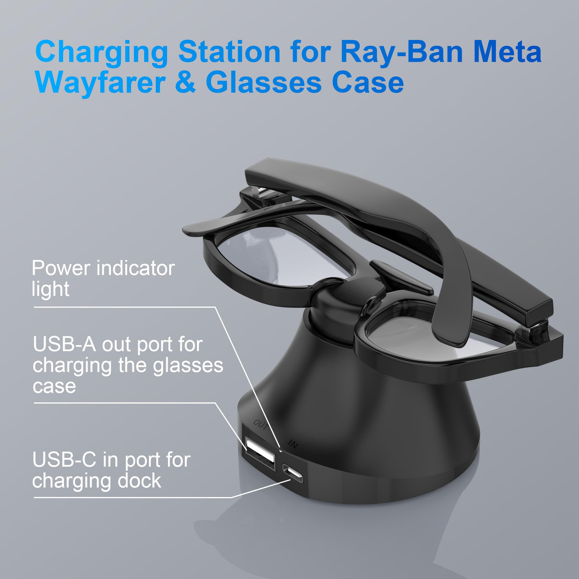 Amazon.com: RCstyle HiBloks Magnetic Charging Station for Ray-Ban